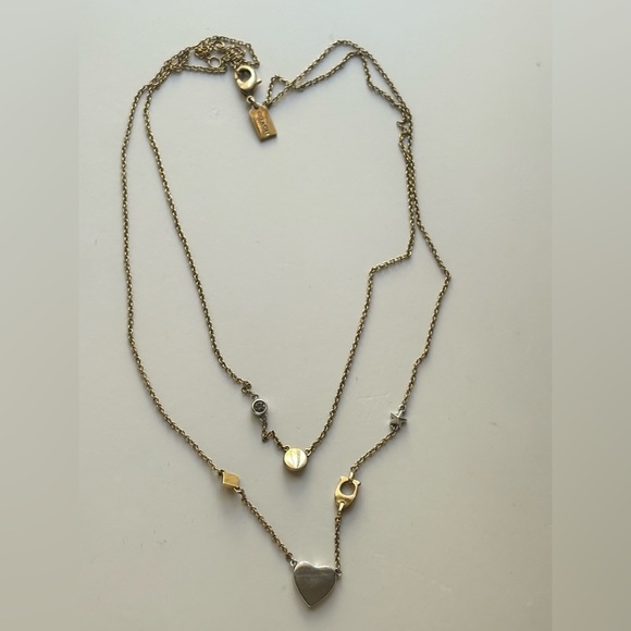 Coach multi-pendant necklace - Picture 2 of 3